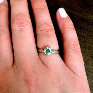 James Avery Remembrance with Emerald